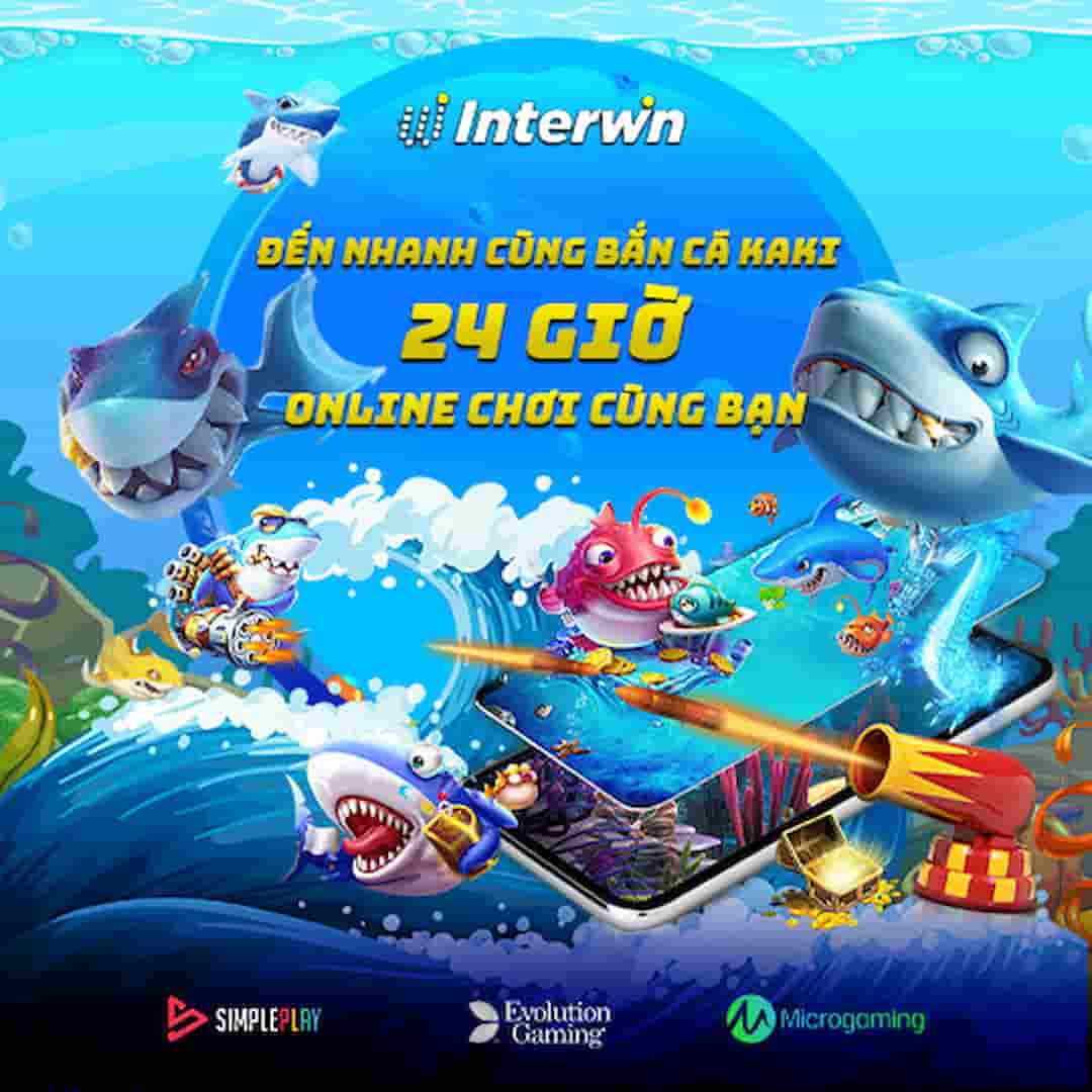 Game bắn cá hấp dẫn Interwinvn được nhiều NPH hỗ trợ