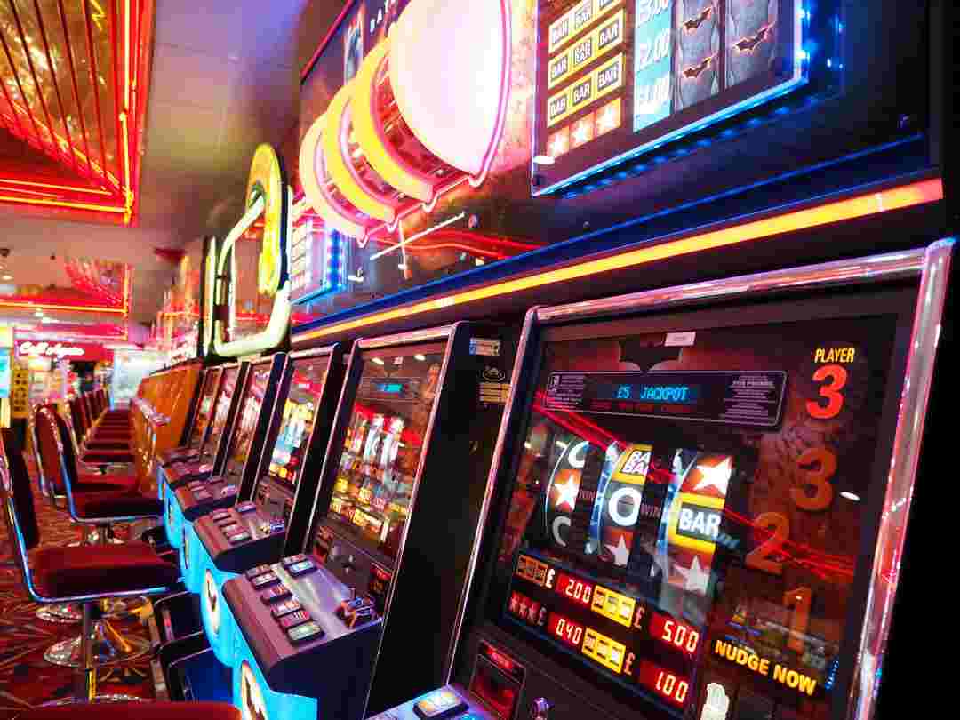 Máy điện tử hiện đại trang bị tại sòng bạc Casino
